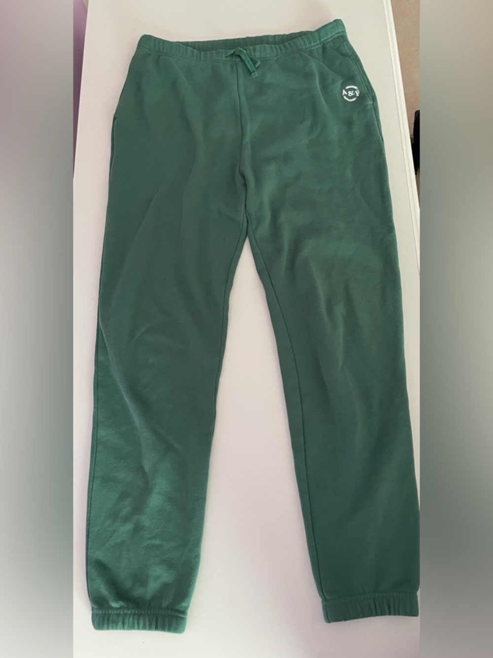 abercrombie kids Dark Green Jogger Sweatpants